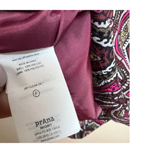 prAna Cece Dress NWT Sz. S - Picture 7 of 7
